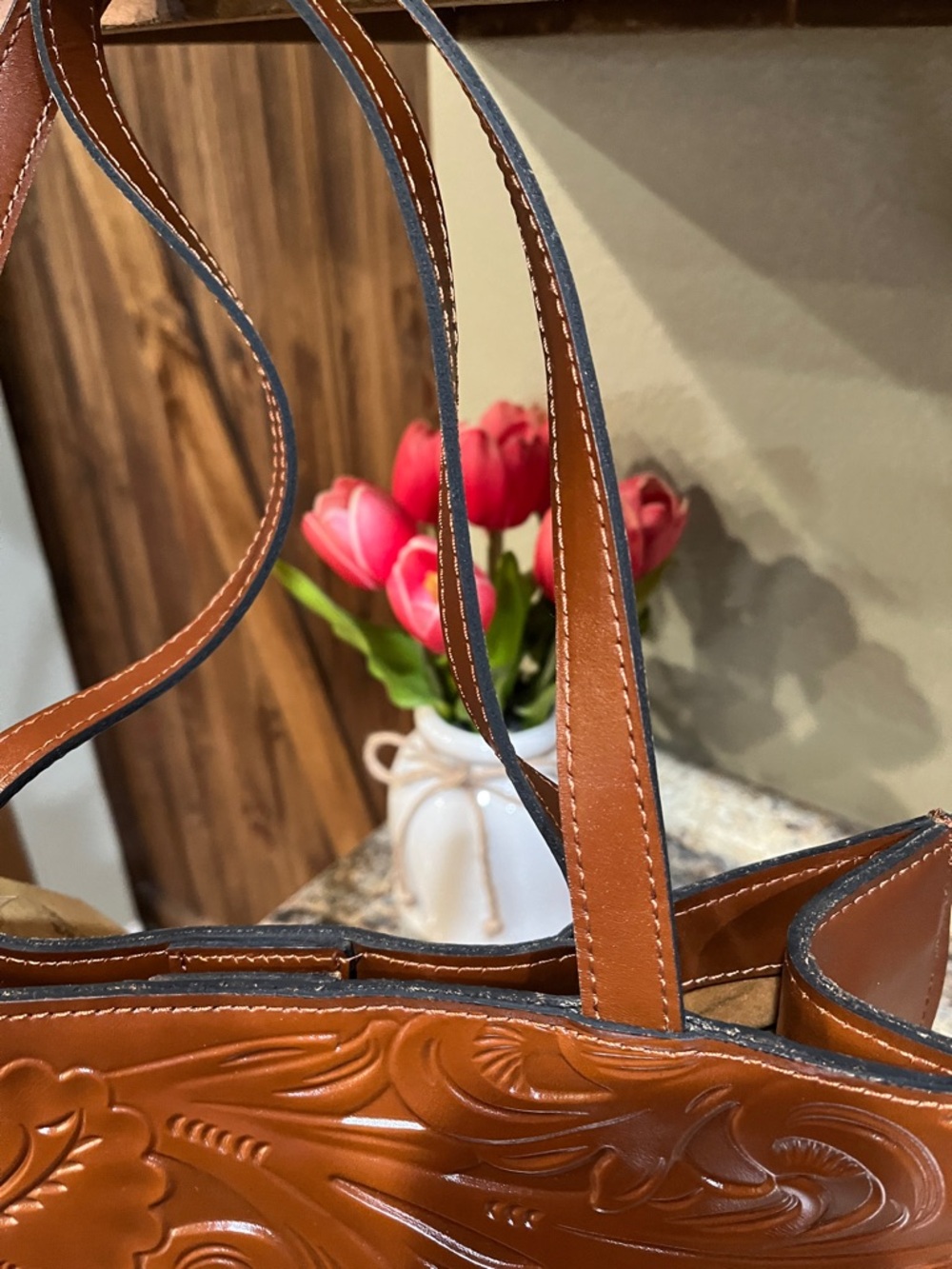 Particia Nash EUC TOSCANO TOTE - Picture 5 of 13